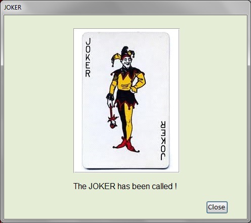 PCB joker called popup